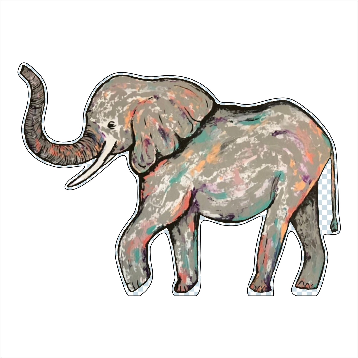 Elle | 0.75in. Acrylic Cutout 5x7 | Case (any 10+)