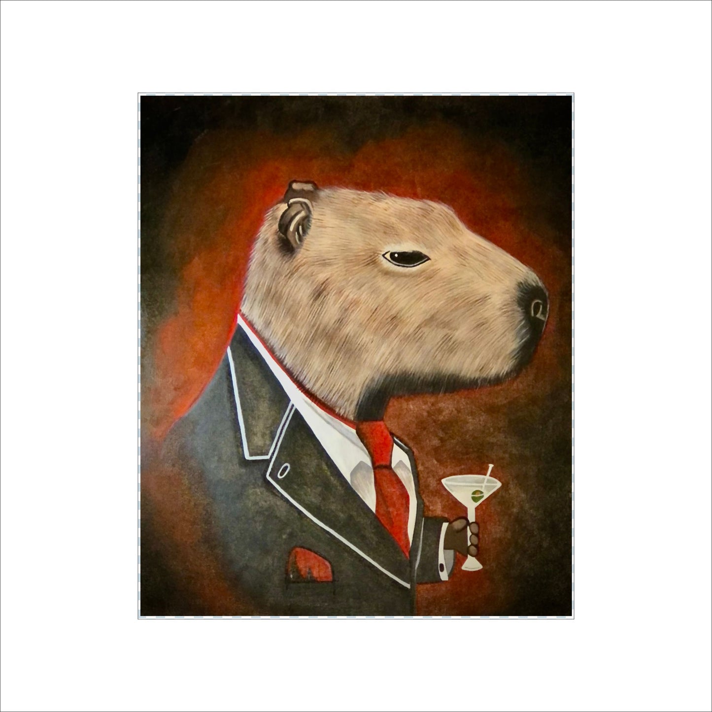 Capybara Block | 0.75in. Acrylic Cutout | Case (any 10+)