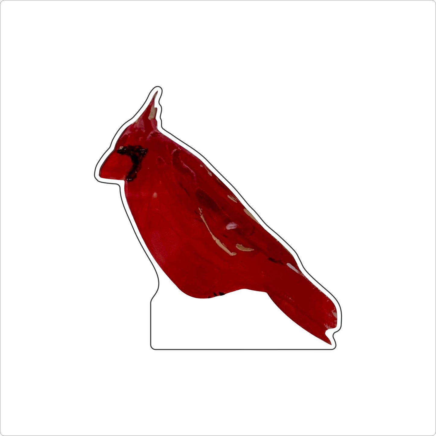 ALD-001 Cardinal | 0.75Acrylic Contour