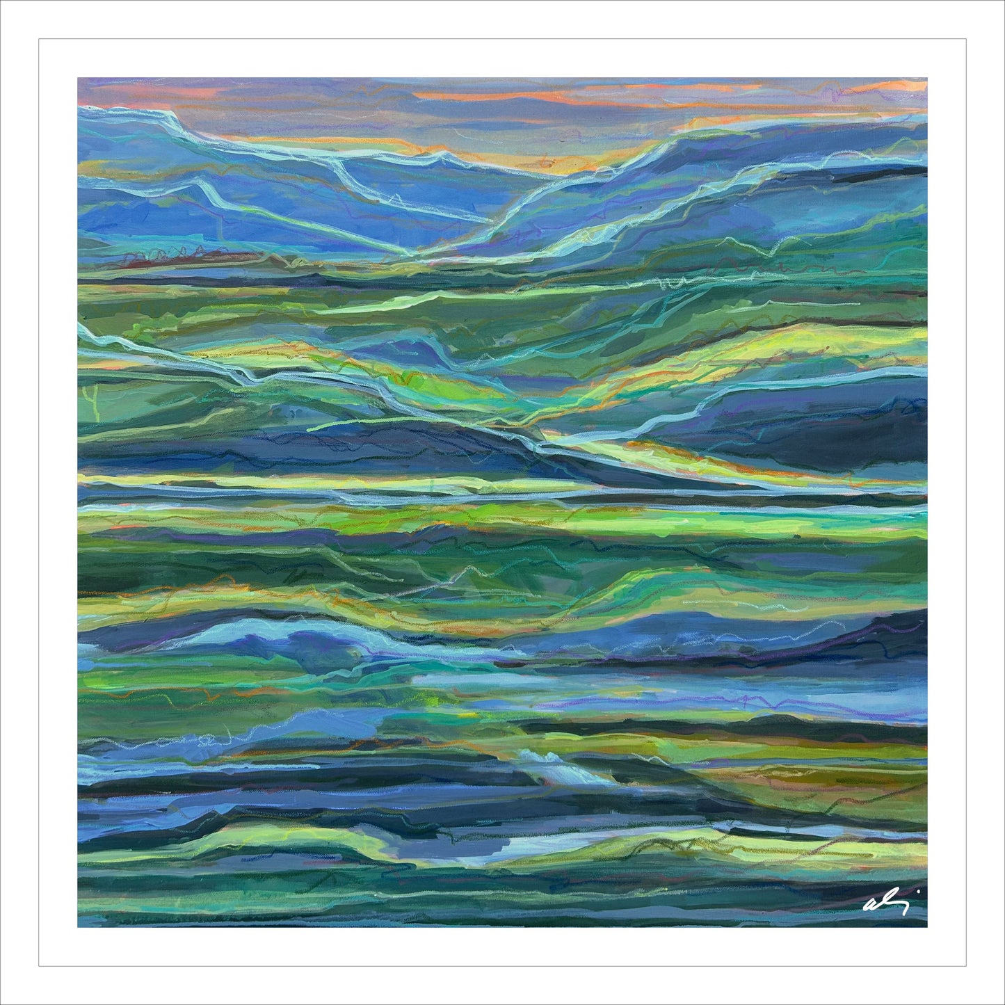 ANA-018 WNC | 40x40 Canvas Flat | Single