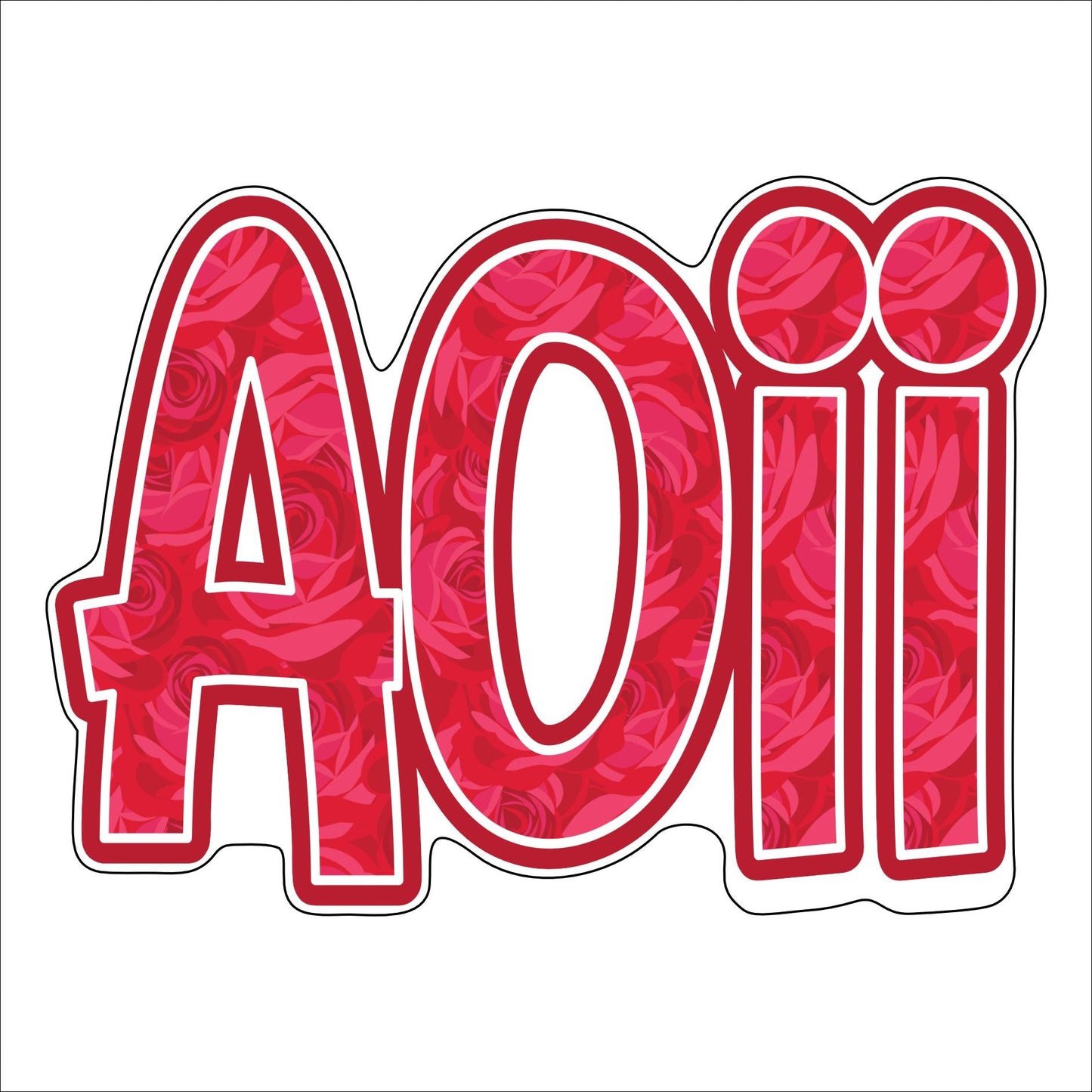 AOii | 0.75in. Acrylic Cutout | Case Bundle any 10+