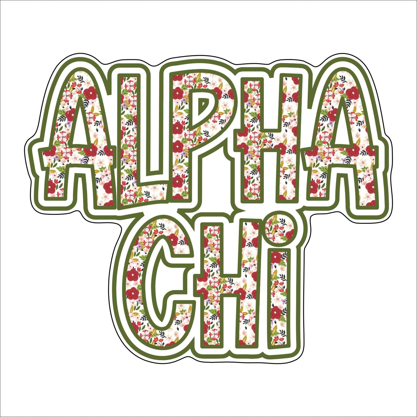 Alpha Chi | 0.50in. Acrylic Mini |