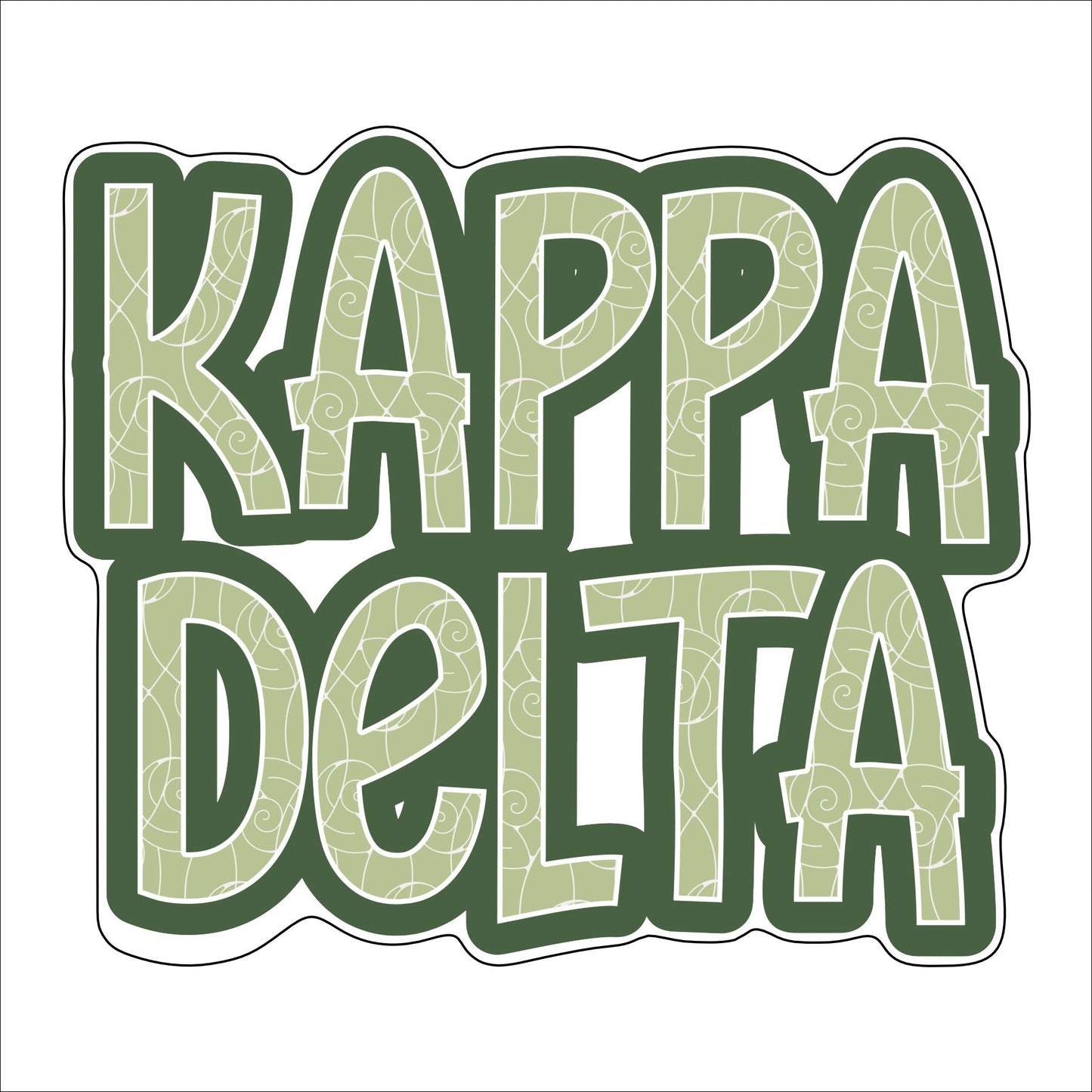 Kappa Delta | 0.50in. Acrylic Mini |