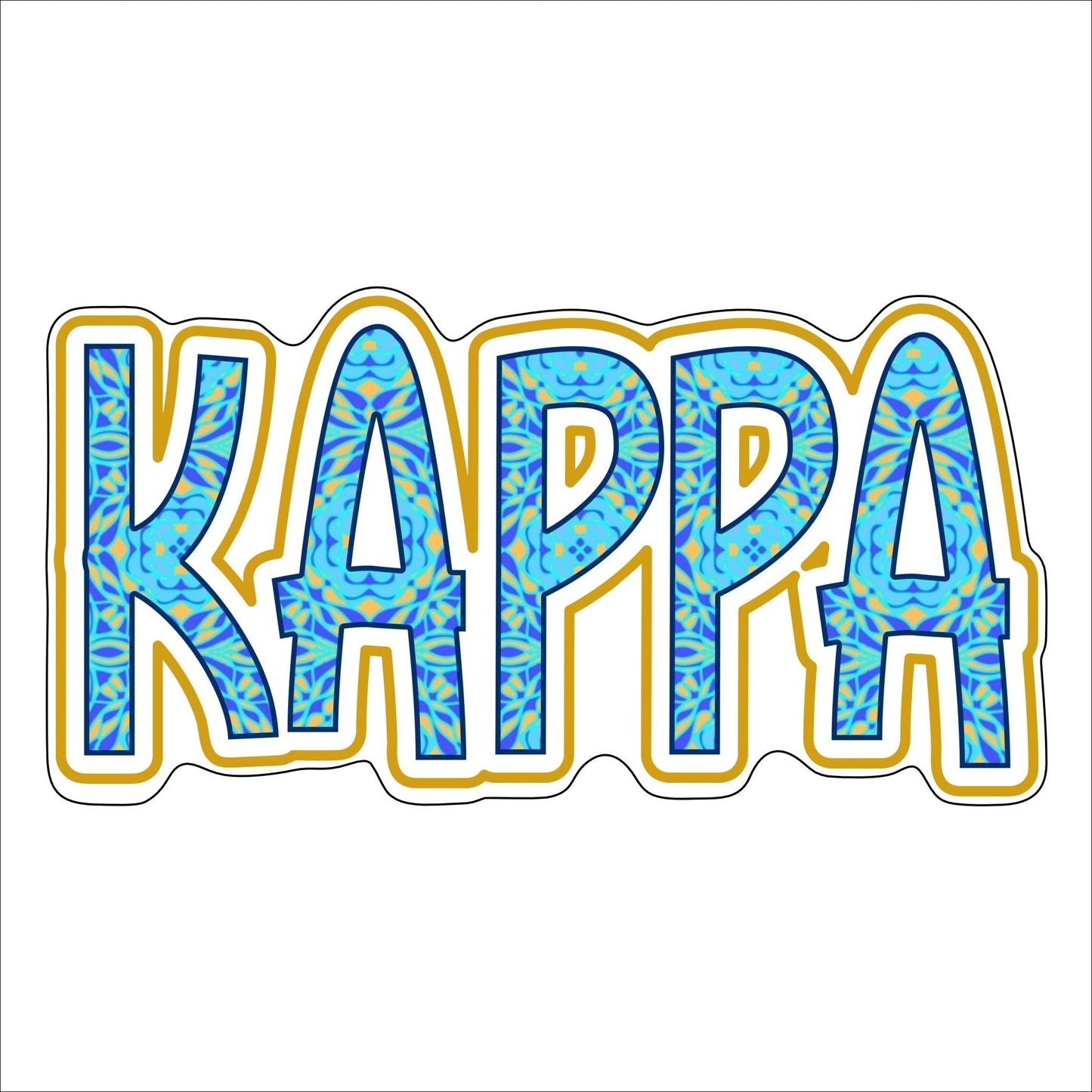 Kappa | 0.50in. Acrylic Mini |