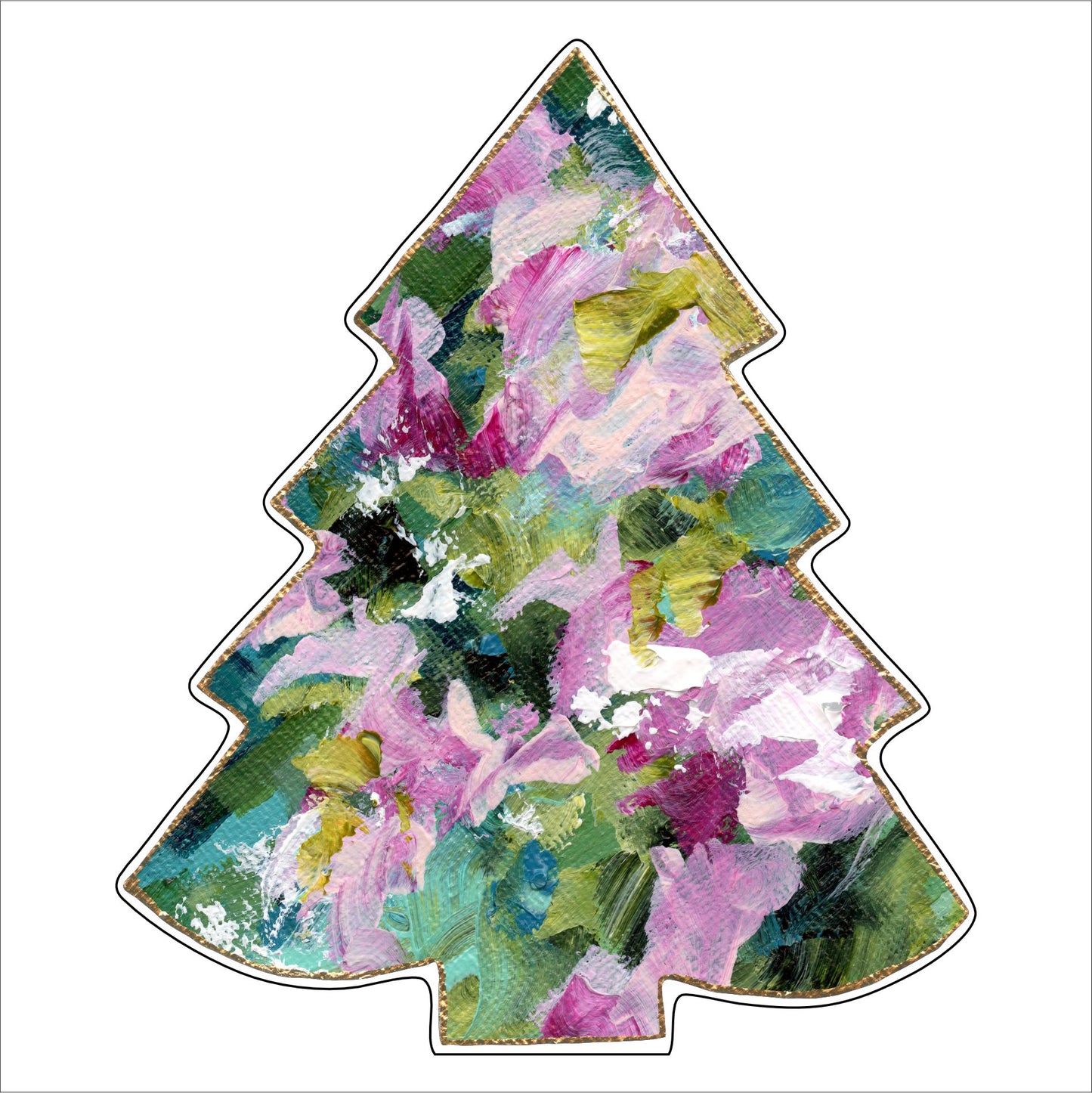 Christmas Tree | 0.75in. Acrylic Cutout | Case Bundle of 25