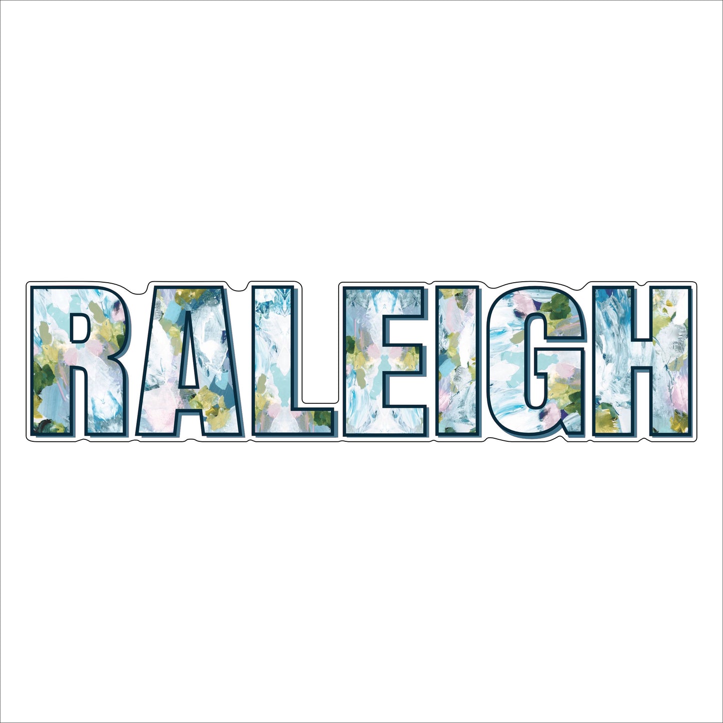 ATA-016 Raleigh Blue | 0.75in. Acrylic Cutout |