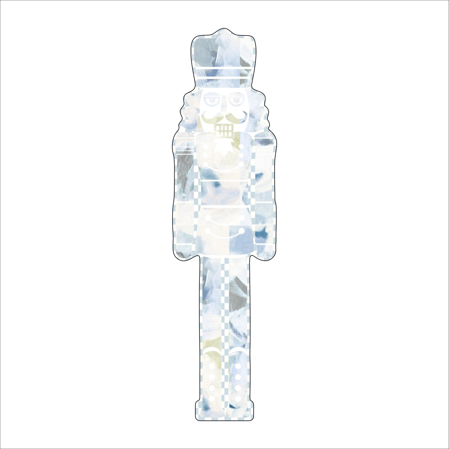 AWA-025 Nutcracker | 0.75in. Acrylic Cutout |