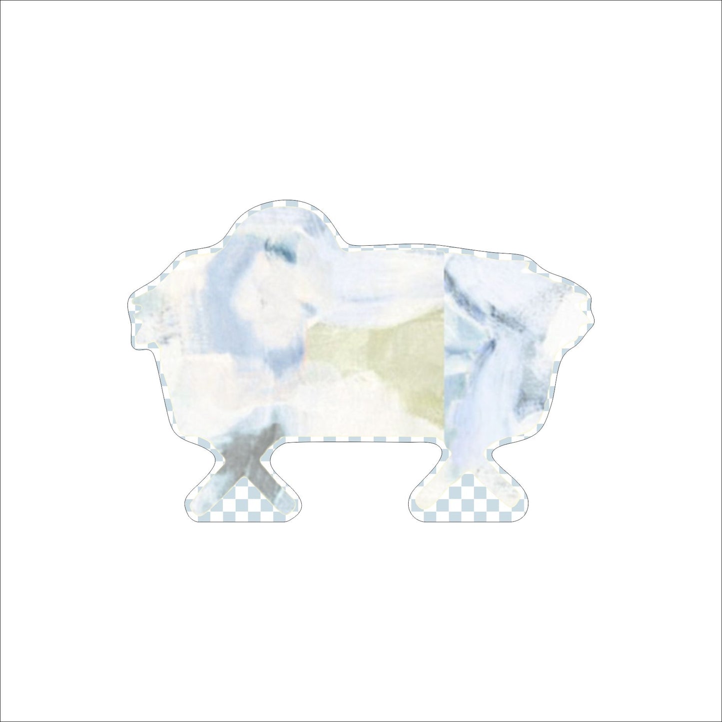 AWA-026 Jesus | 0.75in. Acrylic Cutout | Case Bundle of 25