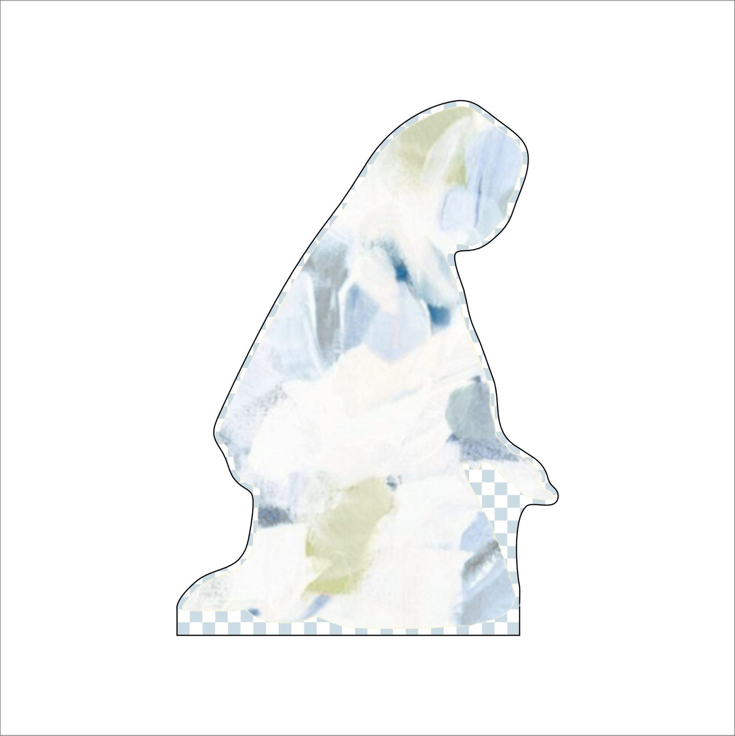 AWA-027 Mary | 0.75in. Acrylic Cutout |