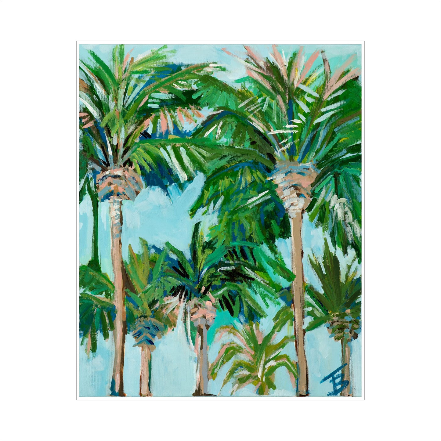 Palms | 0.75in. Acrylic Cutout 5x7 | Case (any 10+)