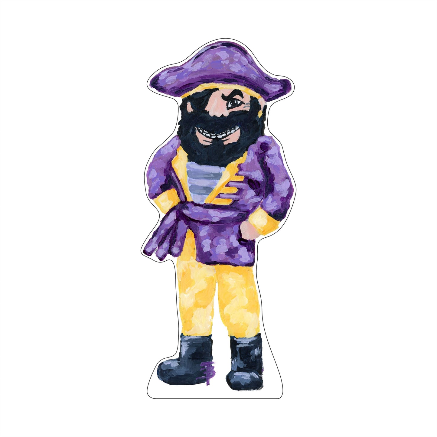 BTA-003 Peedee | 0.75in. Acrylic Cutout | Case (any 10+)