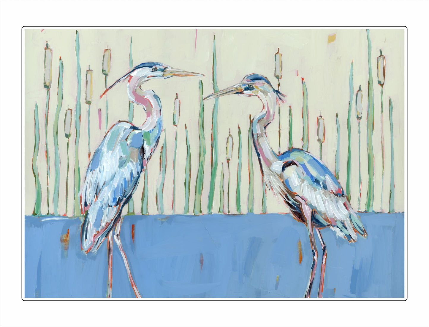 Blue Herons | 0.75in. Acrylic Cutout | Case Bundle any 10+