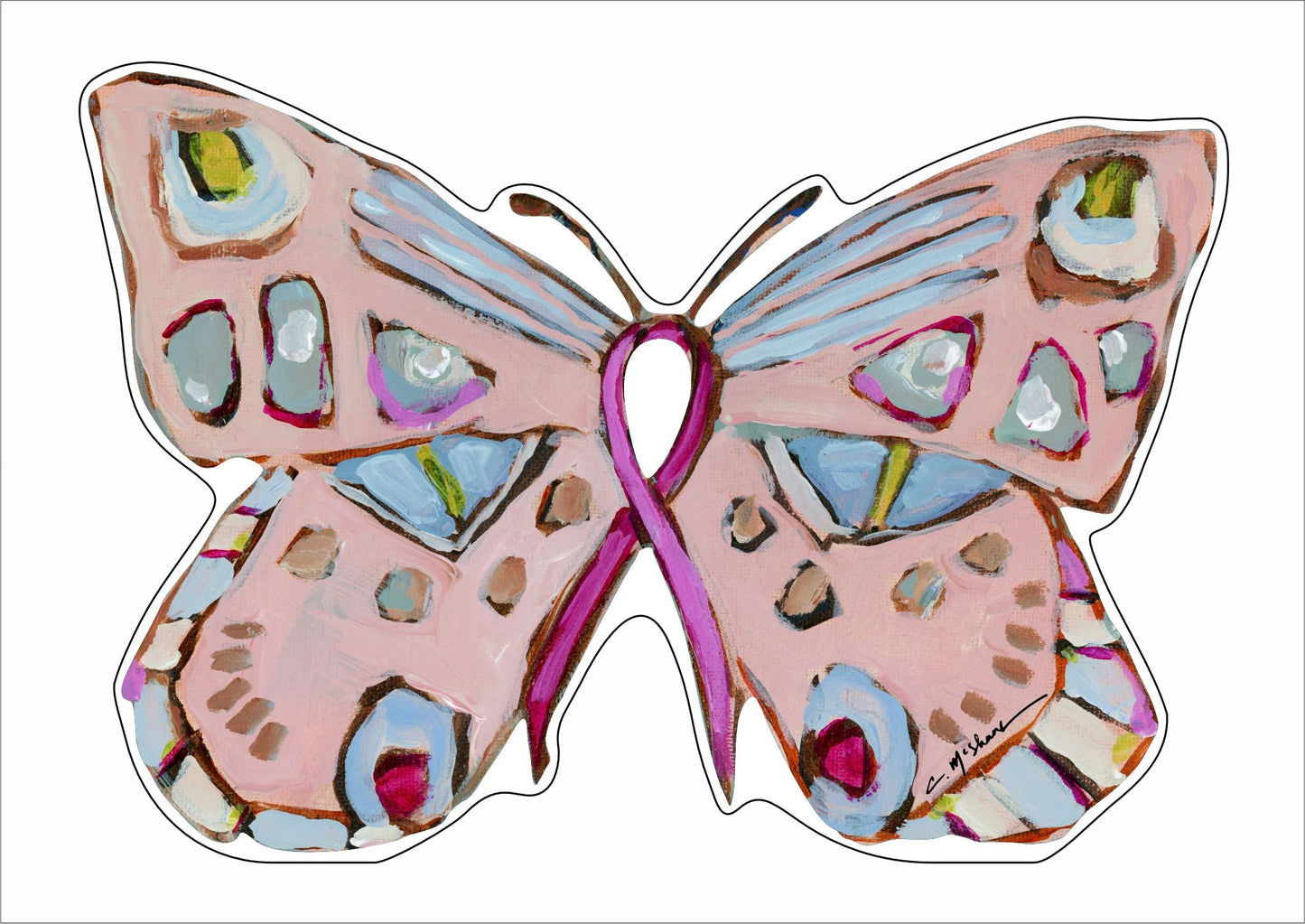 Butterfly of Hope II | 0.75in. Acrylic Cutout | Case Bundle any 10+