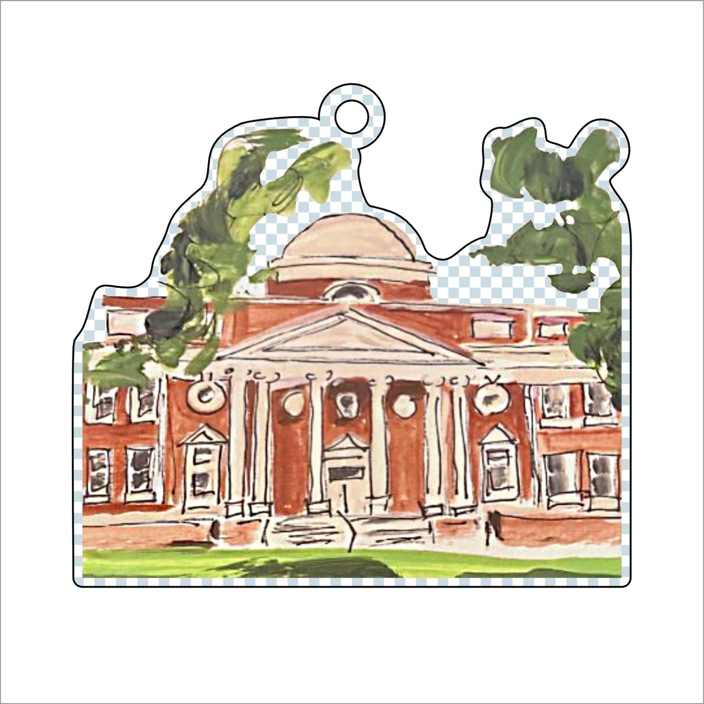 CAA-035 PC Ornament | 0.25in. Acrylic Ornament