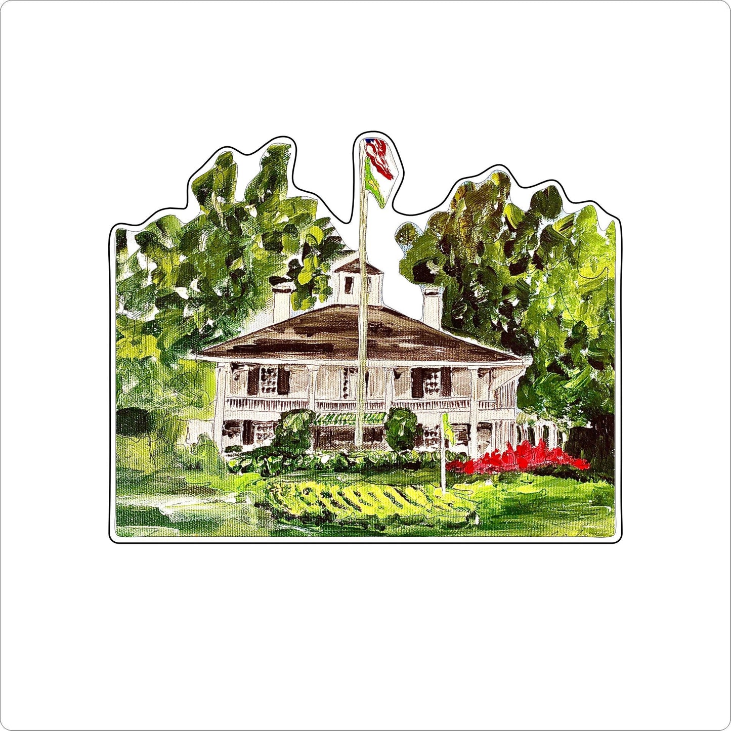 CAA-059 Augusta National Clubhouse | 0.75in. Acrylic