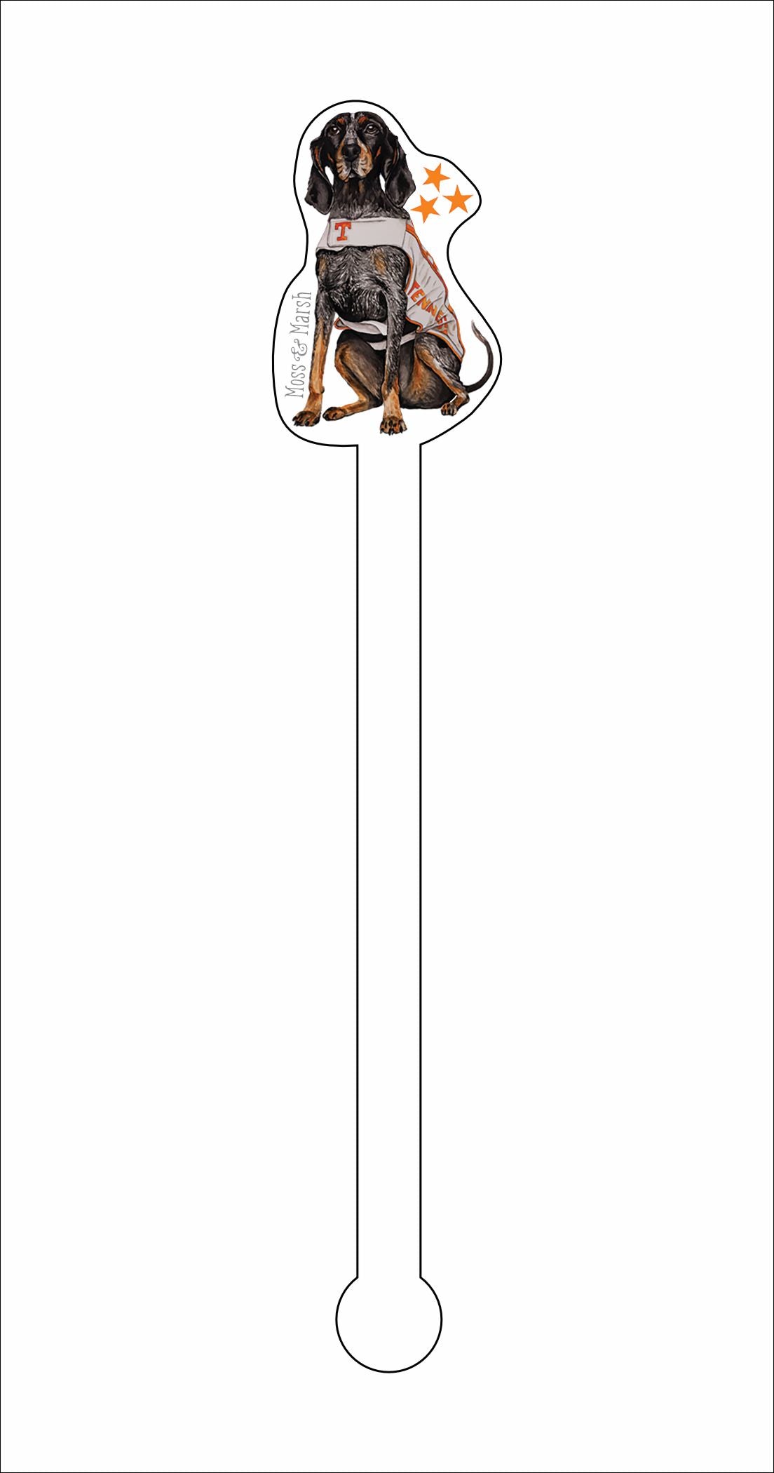 CBR-004 TN Smokey | 0.125in. Acrylic Drink Stirrer| Case Bundle of 100