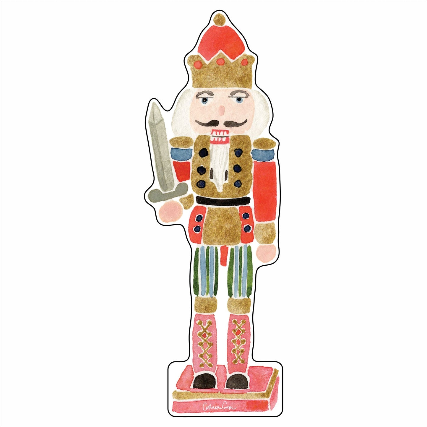 CCRT-085 Nutcracker Sword | 0.75in. Acrylic Contour |