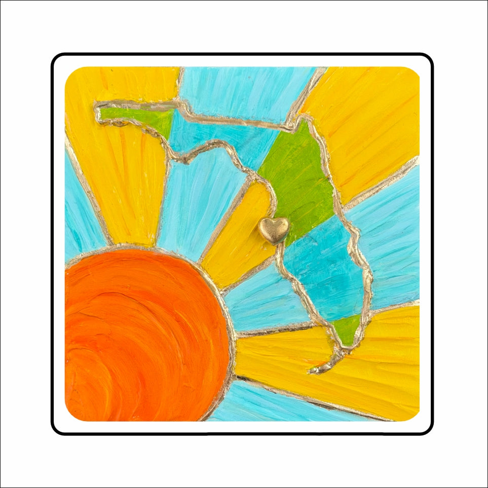 CHM-015 Florida Magnet | 0.125Acrylic Magnet | Case of 25