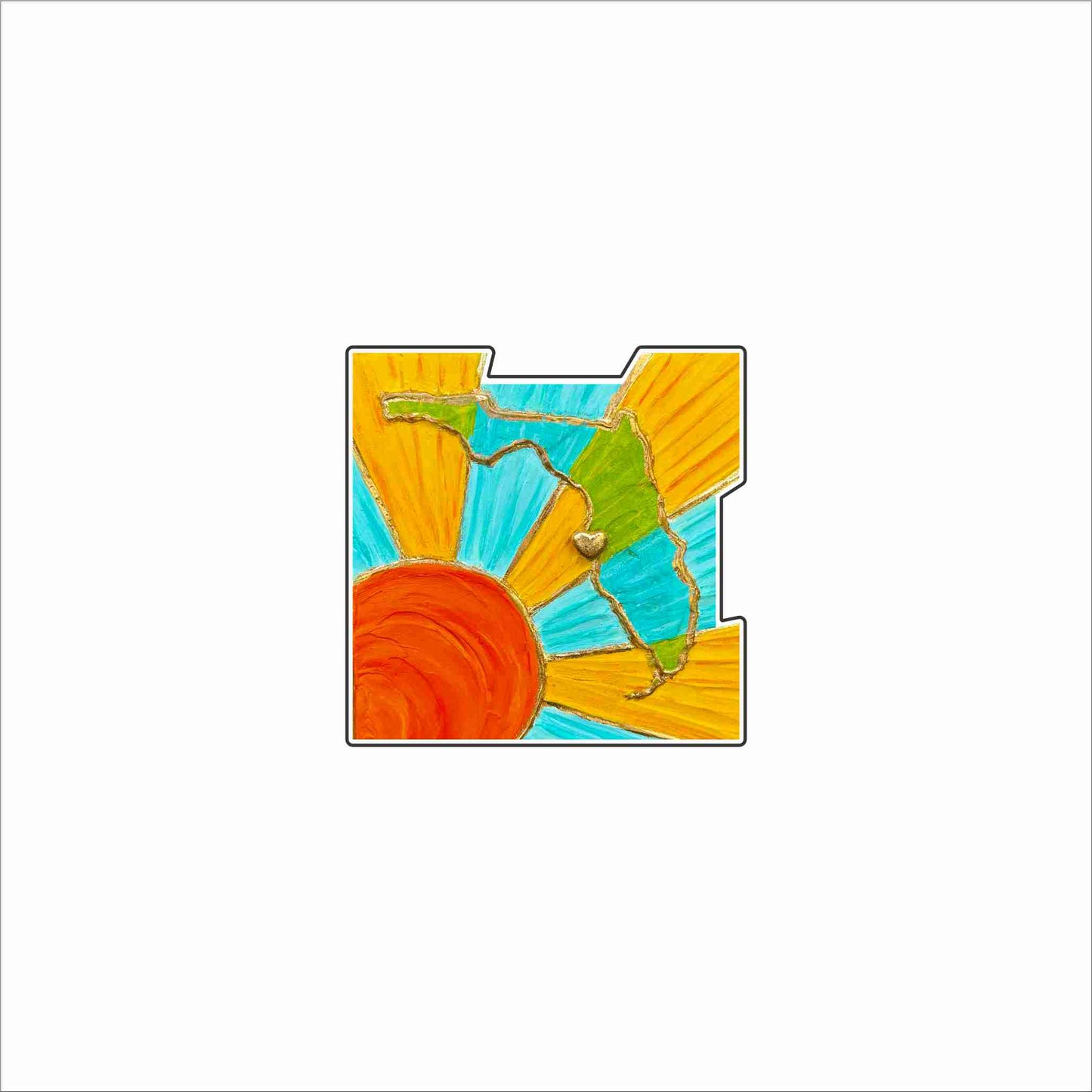 CHM-018 Florida Magnet | 0.125Acrylic Magnet | Case of 25