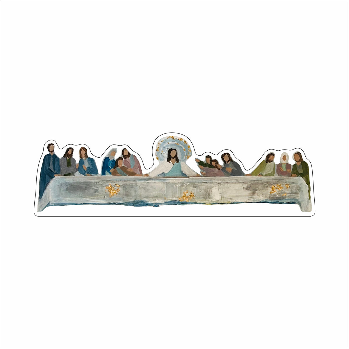 CJN-004 Last Supper Mini Block | 0.50Acrylic Mini Contour