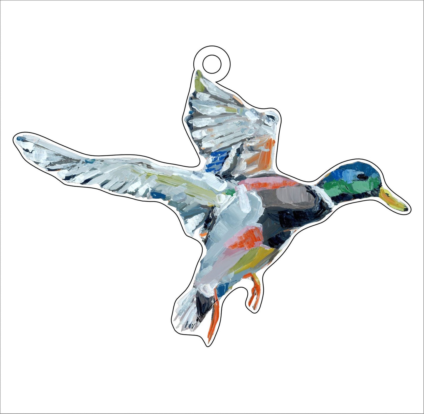 Take Flight Mallard | 0.25in. Acrylic Ornament | Case of 25