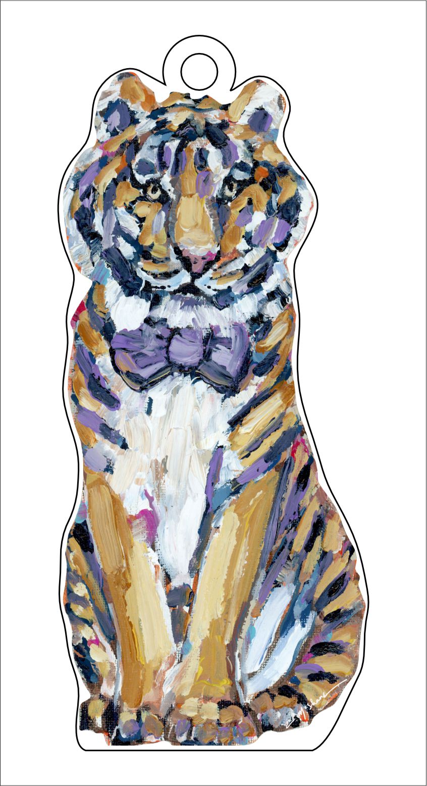 Louisiana Tigers | 0.25in. Acrylic Ornament | Mix and Match (any 10+)