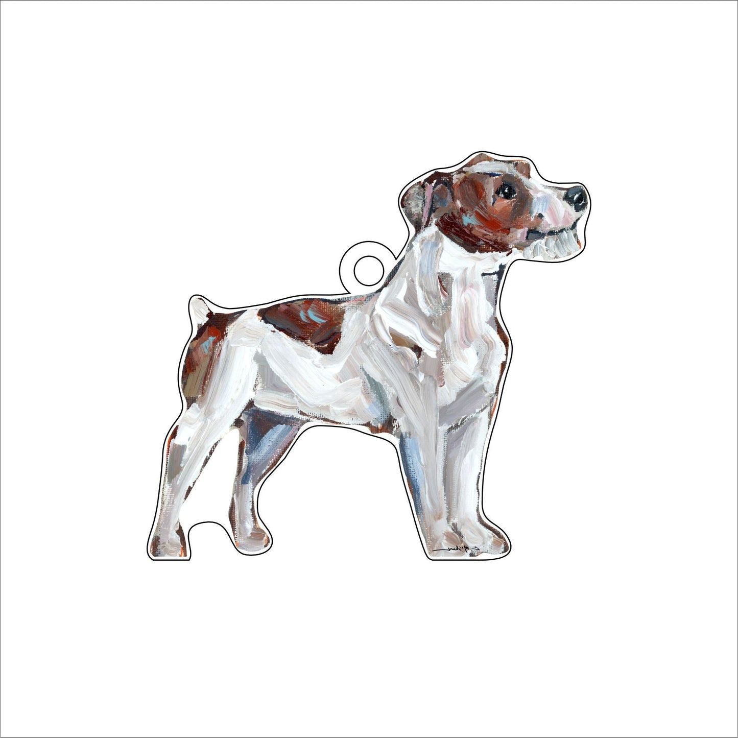 Jack Russell Terrier | 0.25in. Acrylic Ornament | Case of 25
