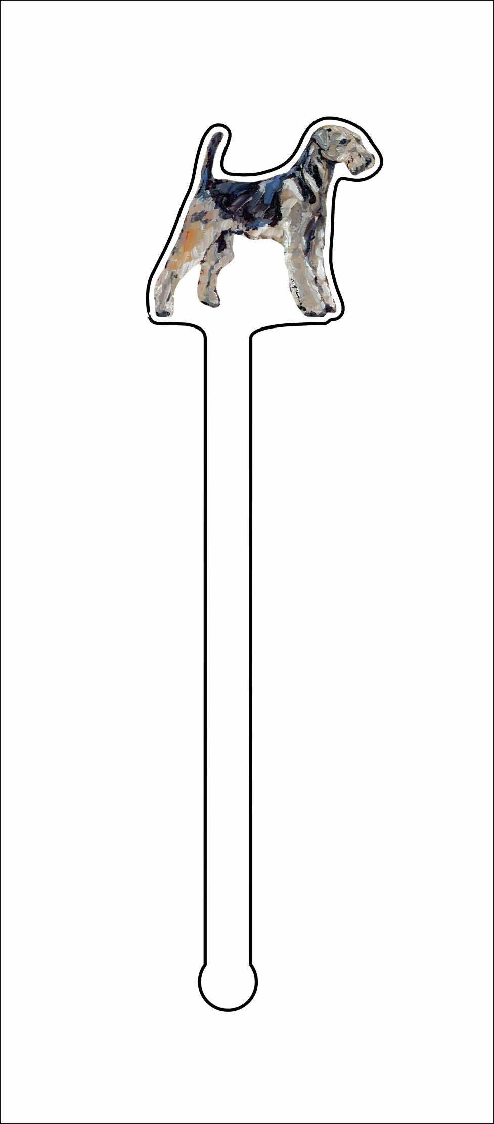 CMS-1322-C4 Airedale Stirrer | 0.125Acrylic Stirrer | Case of 4
