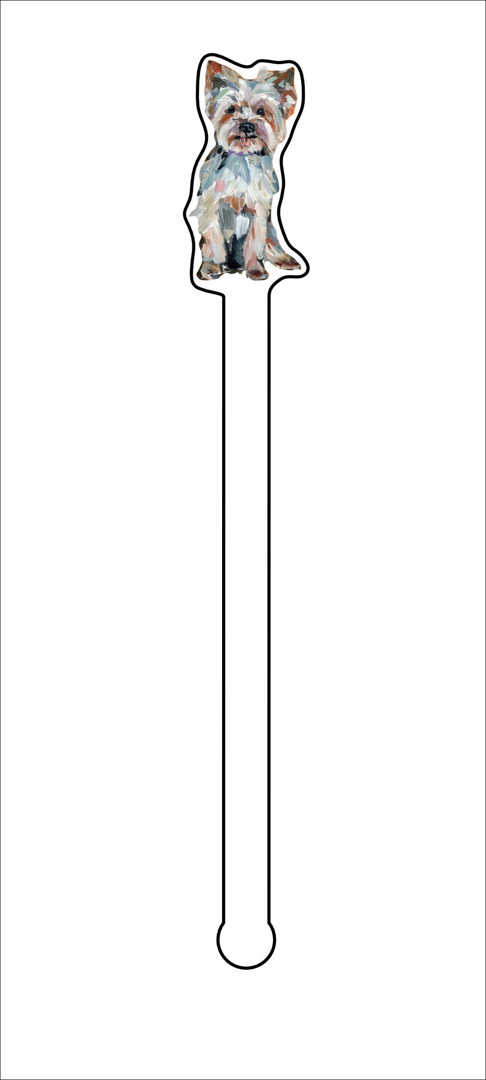 CMS-1439-C4 Yorkie Light Stirrer | 0.125Acrylic Stirrer | Case of 4