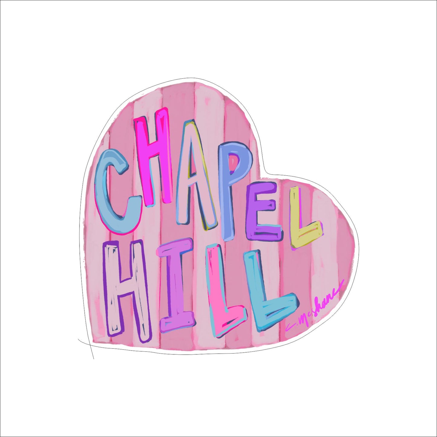 CMS-1541 Chapel Hill LOVE Mini | 0.50Acrylic Mini | Case of 25
