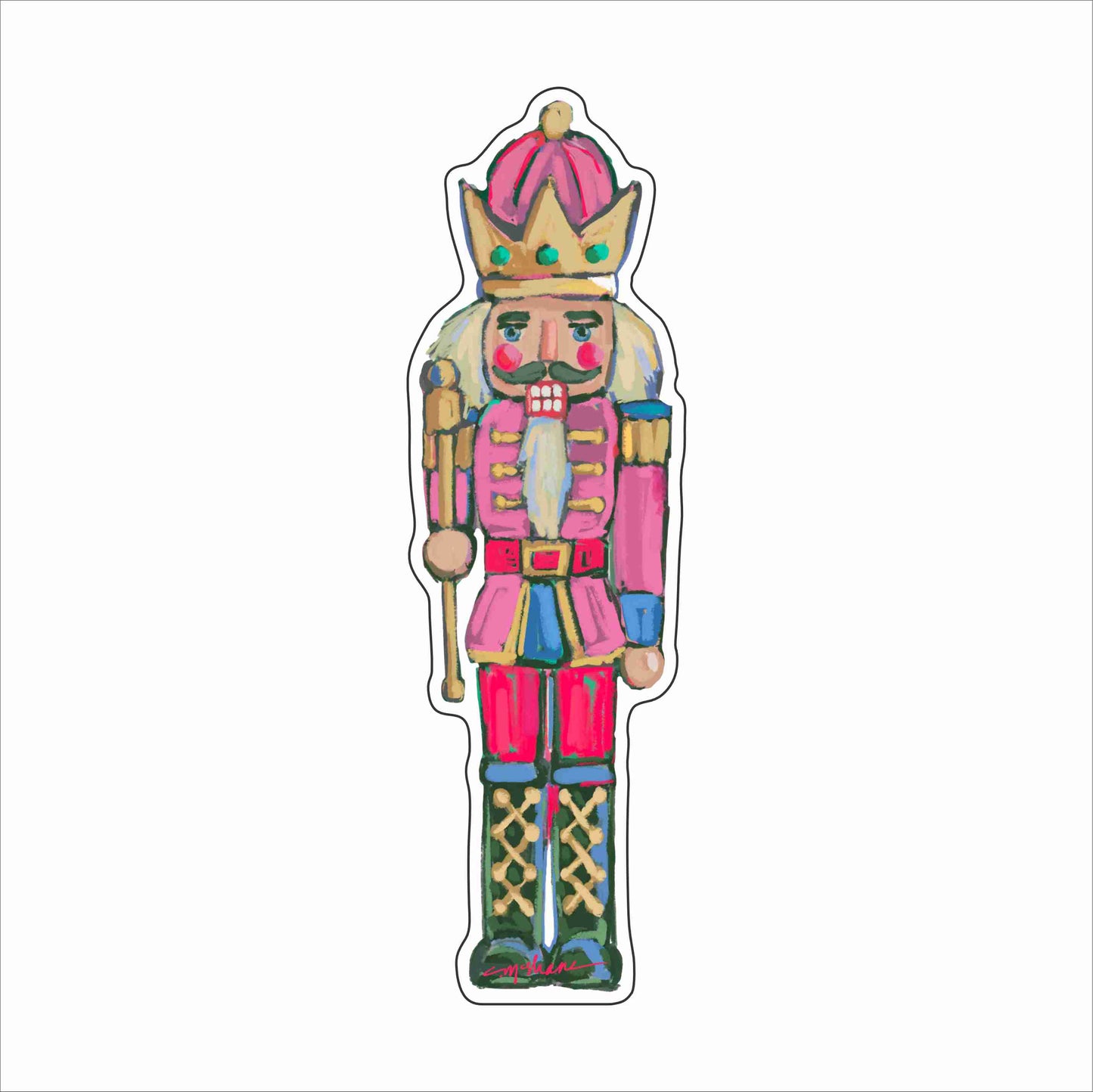 CMS-1863 Nutcracker Pink | 0.75Acrylic Contour