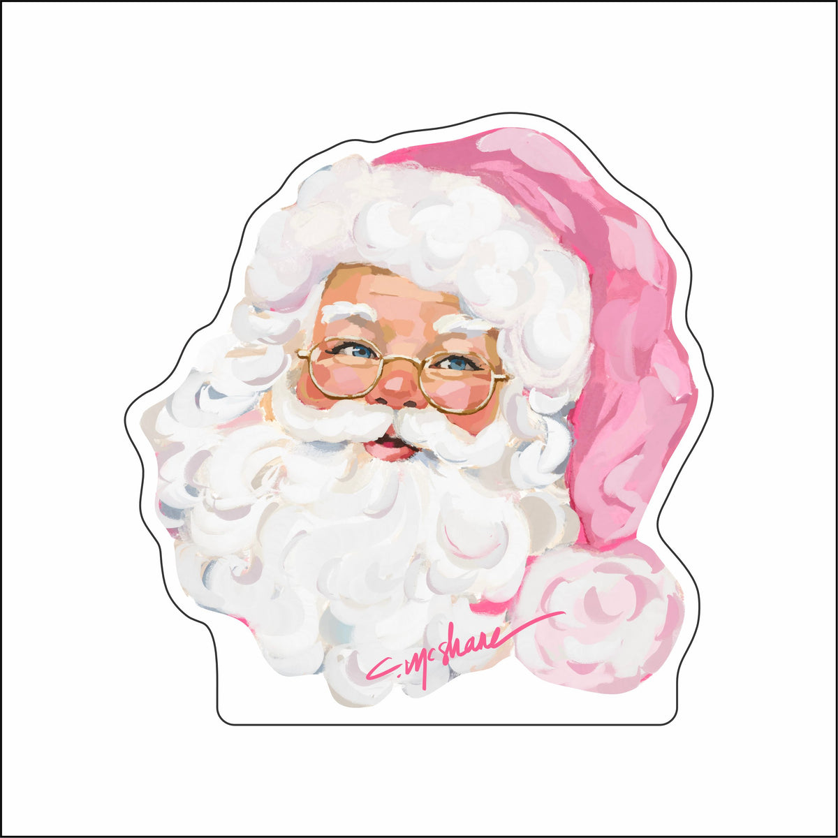 CMS-1906 Santa Baby | Acrylic Contour