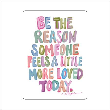 CMS-1936 Be The Reason | Acrylic Contour