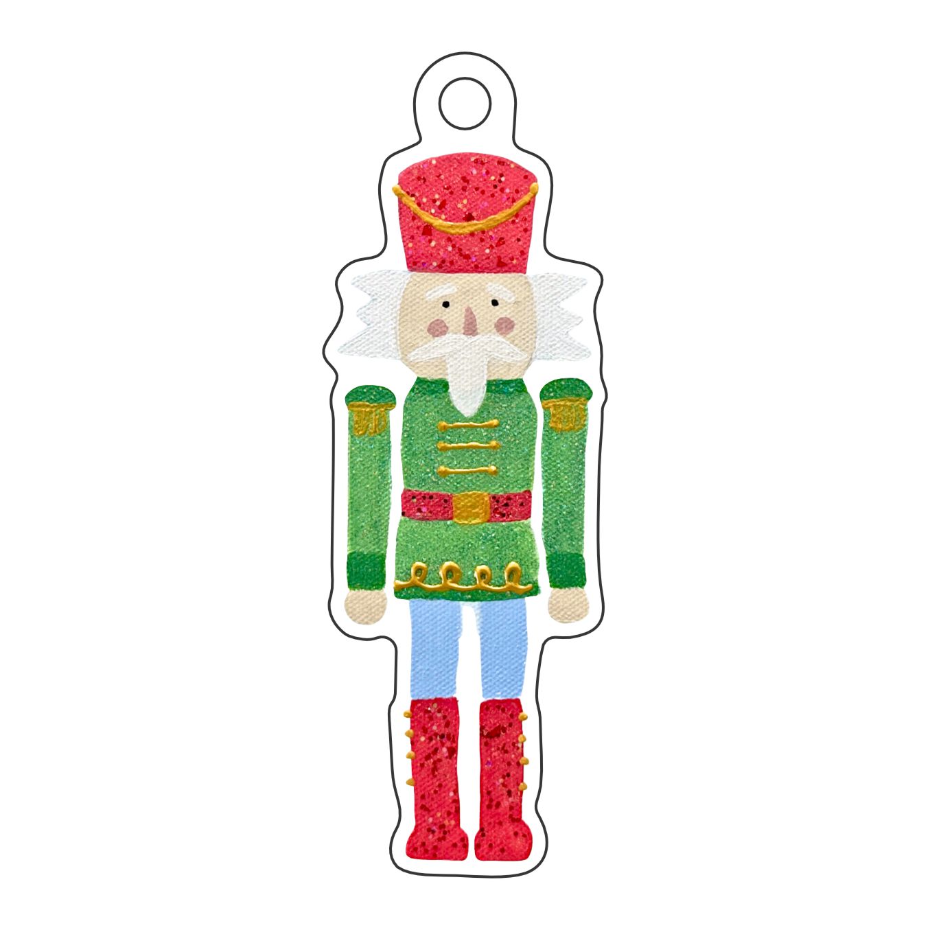 CRMG-003 Nutcracker Ornament | 0.25Acrylic Ornament