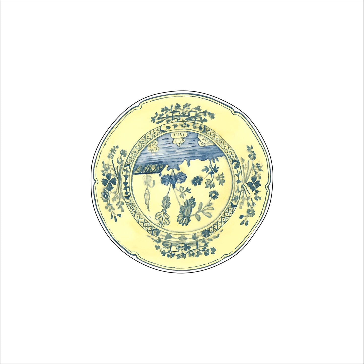 CWM-021 Giorney Coaster | 0.50Acrylic Coaster with Clear Bumpers | Set of 4