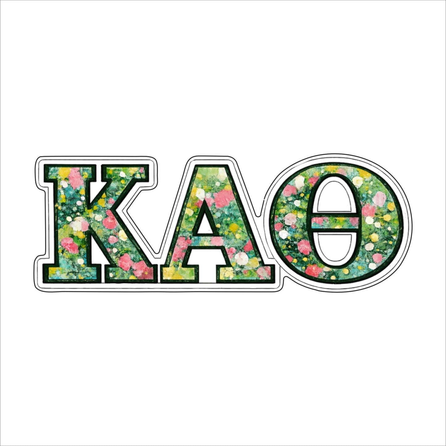 CYTA-149 Kappa Alpha Theta MIni | 0.50Acrylic Mini Contour