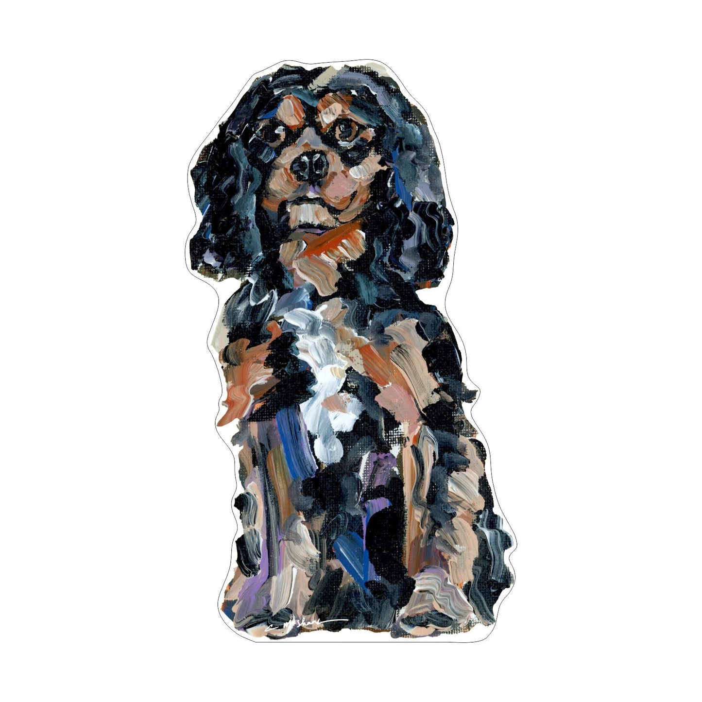Cavalier King Charles BT | 0.50in. Acrylic Mini | Case of 25