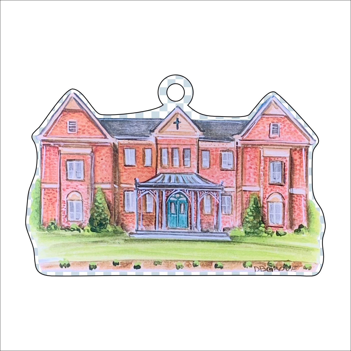 House Ornament | 0.25 Acrylic Cutout | Case Bundle any 10+ (Pack of 1)