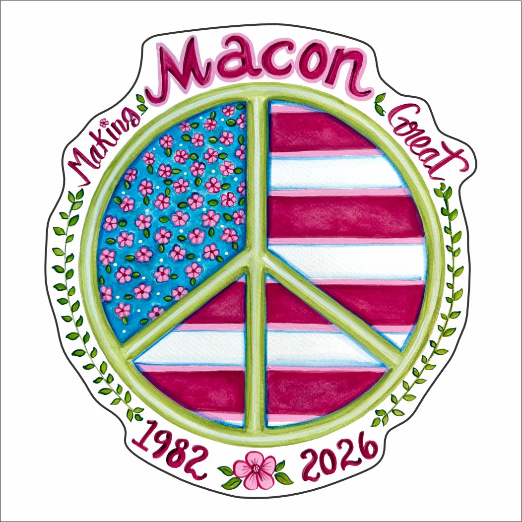 DGA-032 Making Macon Great Magnet | 0.125Acrylic Magnet |