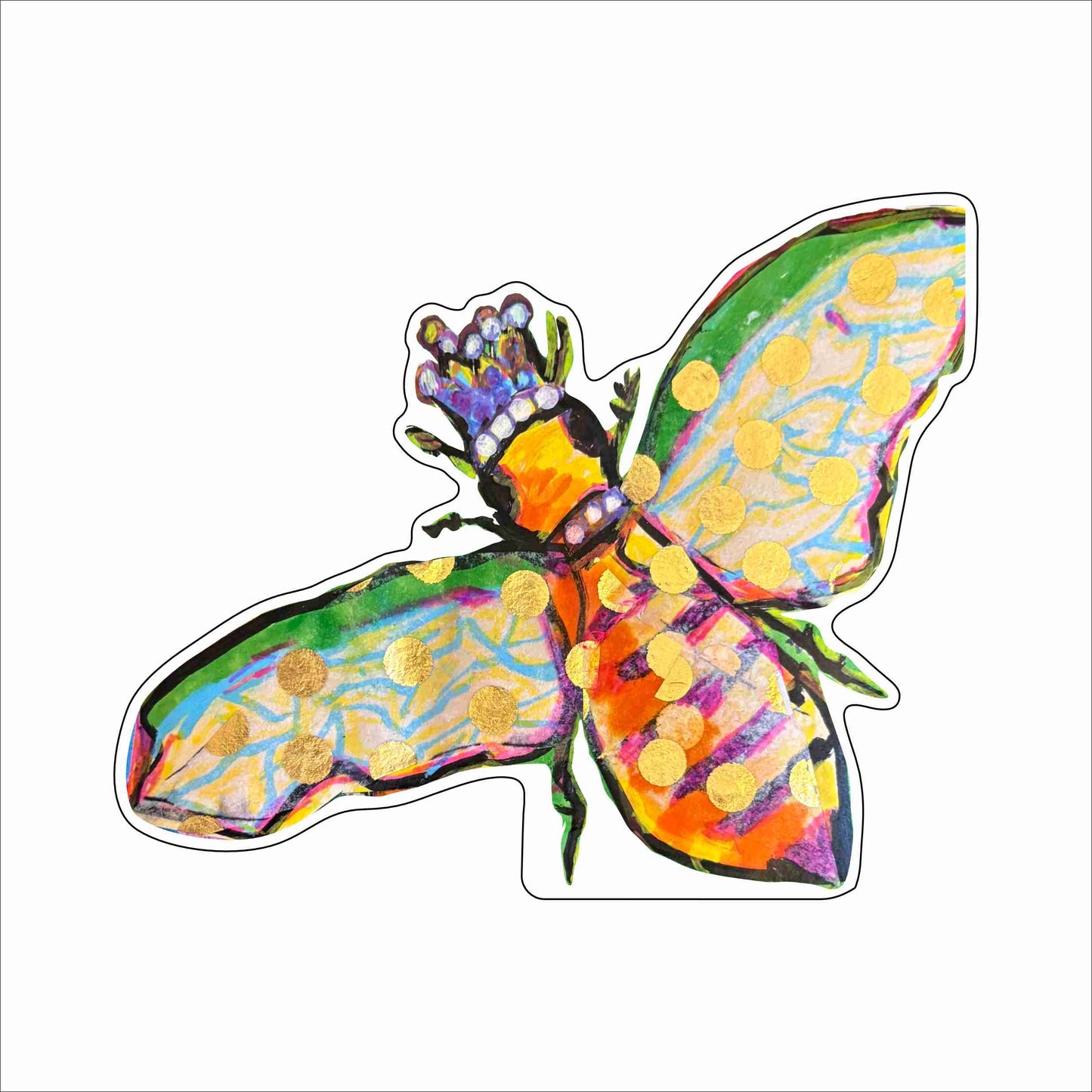 DIR-001 Queen Bee | 0.75Acrylic Contour