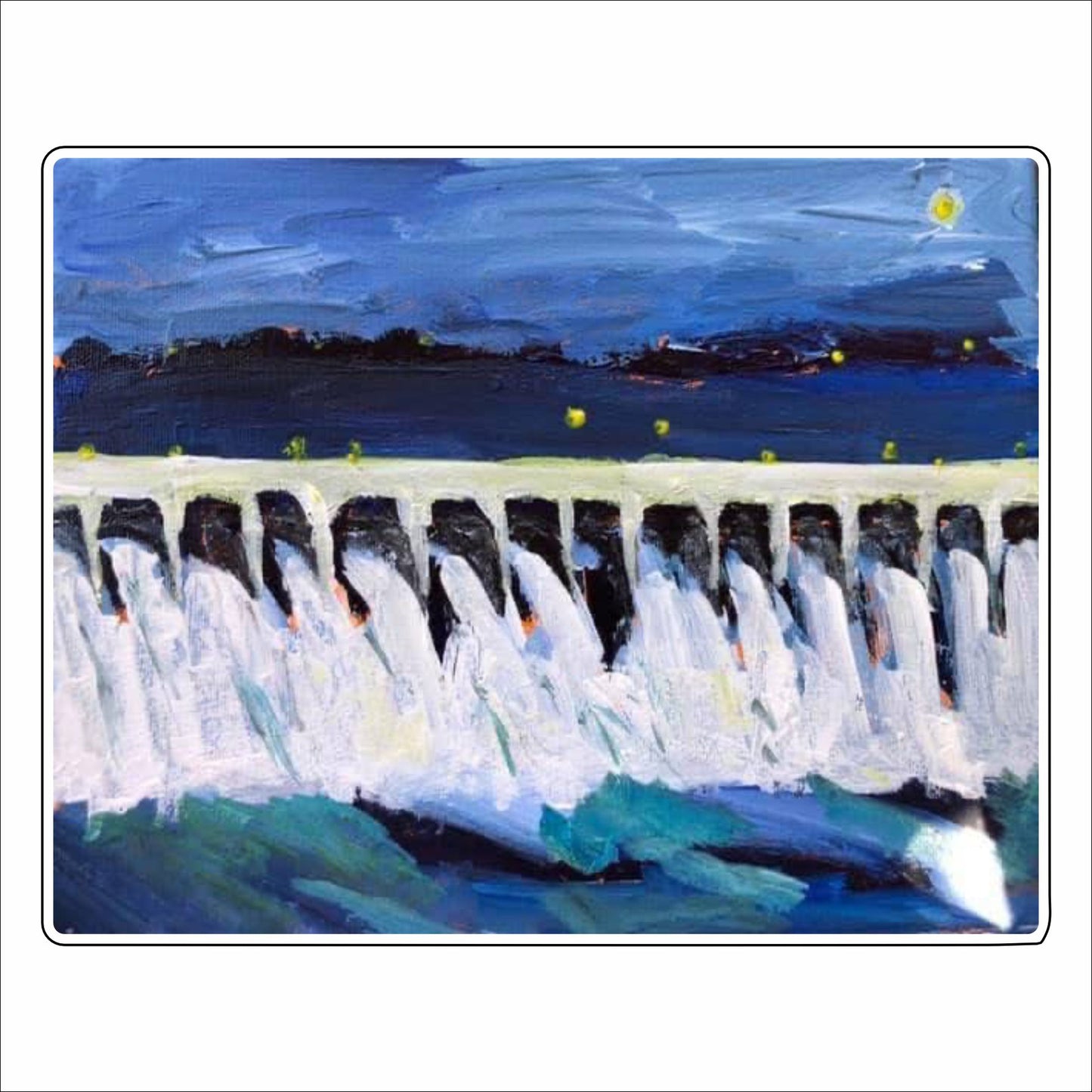 DIR-004 Open Spillways | 0.75Acrylic Contour