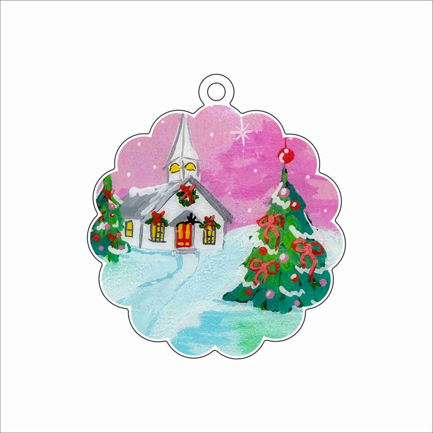 DMA-003 This Place Ornament | 0.25Acrylic Ornament