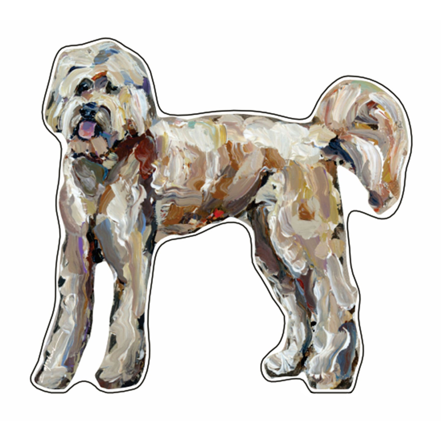 Doodle Love | 0.75in. Acrylic Cutout | Case Bundle any 10+ (Pack of 1)