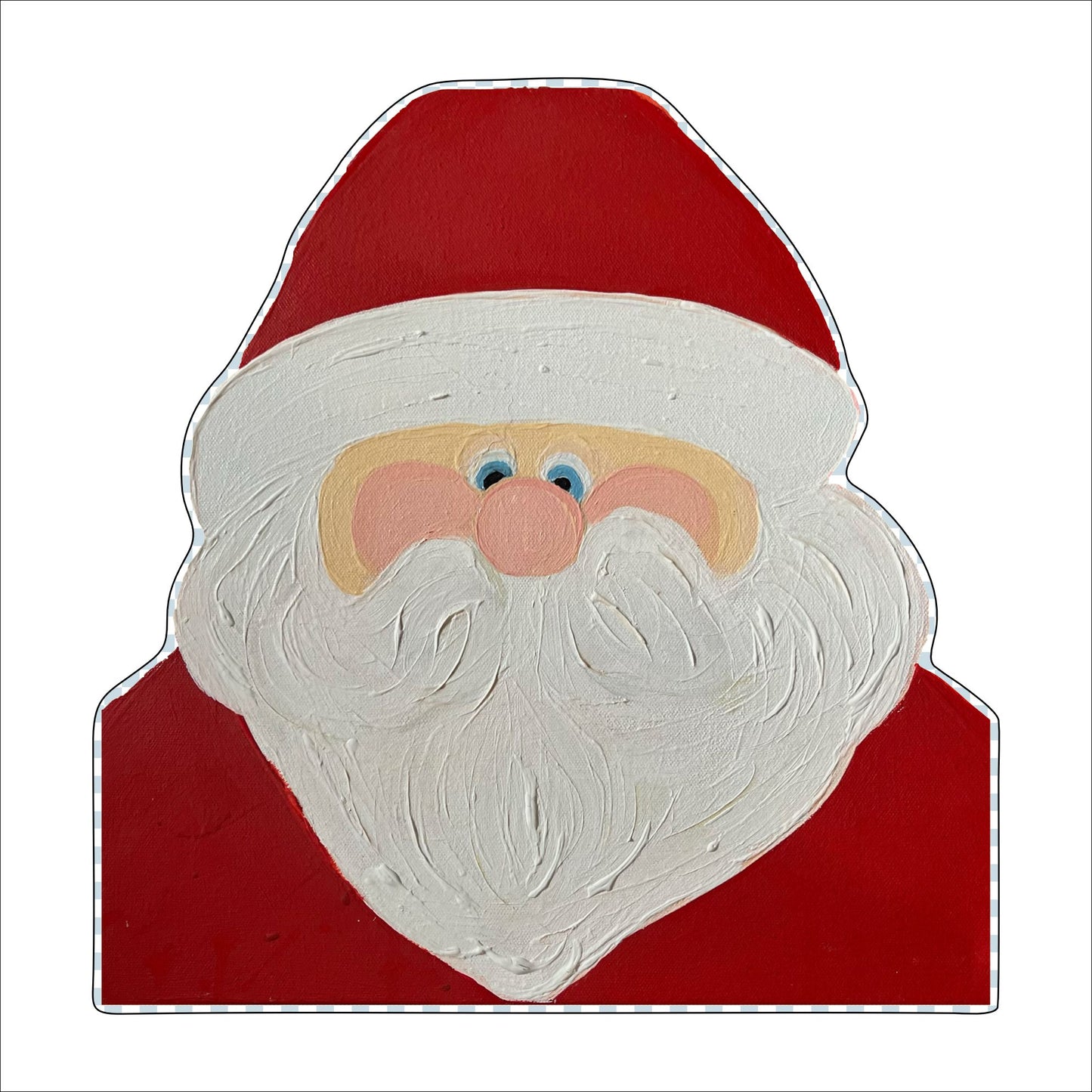 Santa | 0.75in. Acrylic Cutout | Case (any 10+)