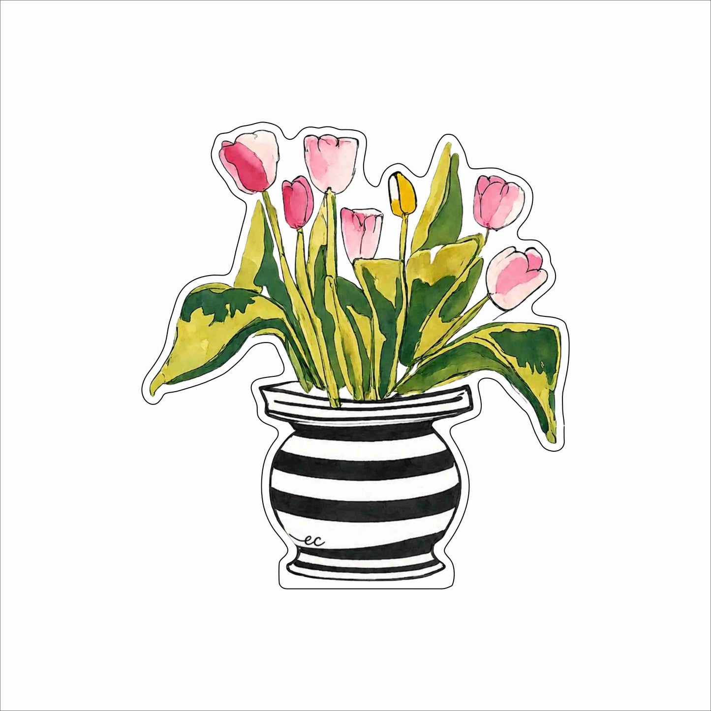 ECA-045 Blooming happy | 0.75Acrylic Contour