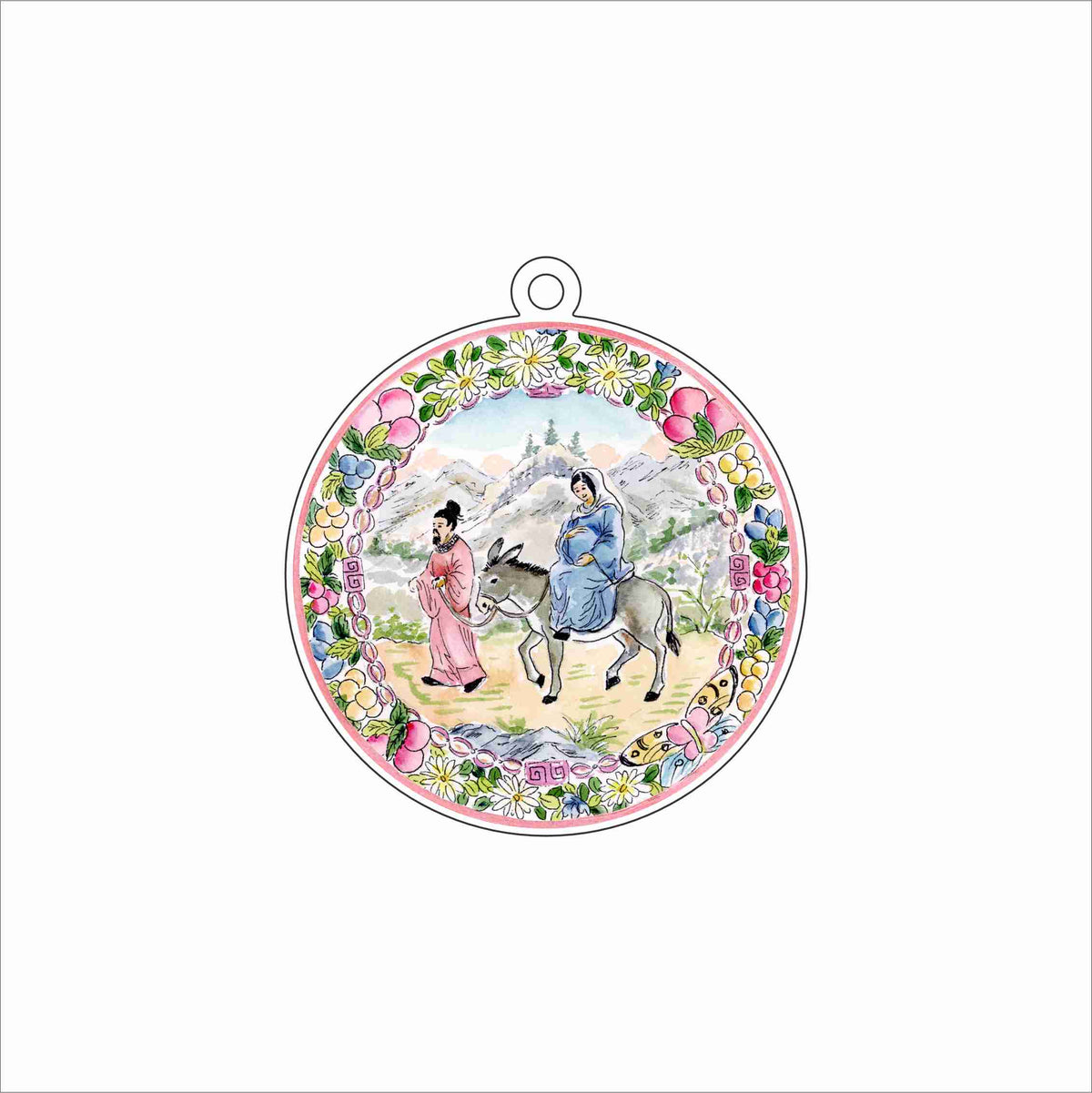 EEY-007 CN2 Ornament | 0.25Acrylic Ornament
