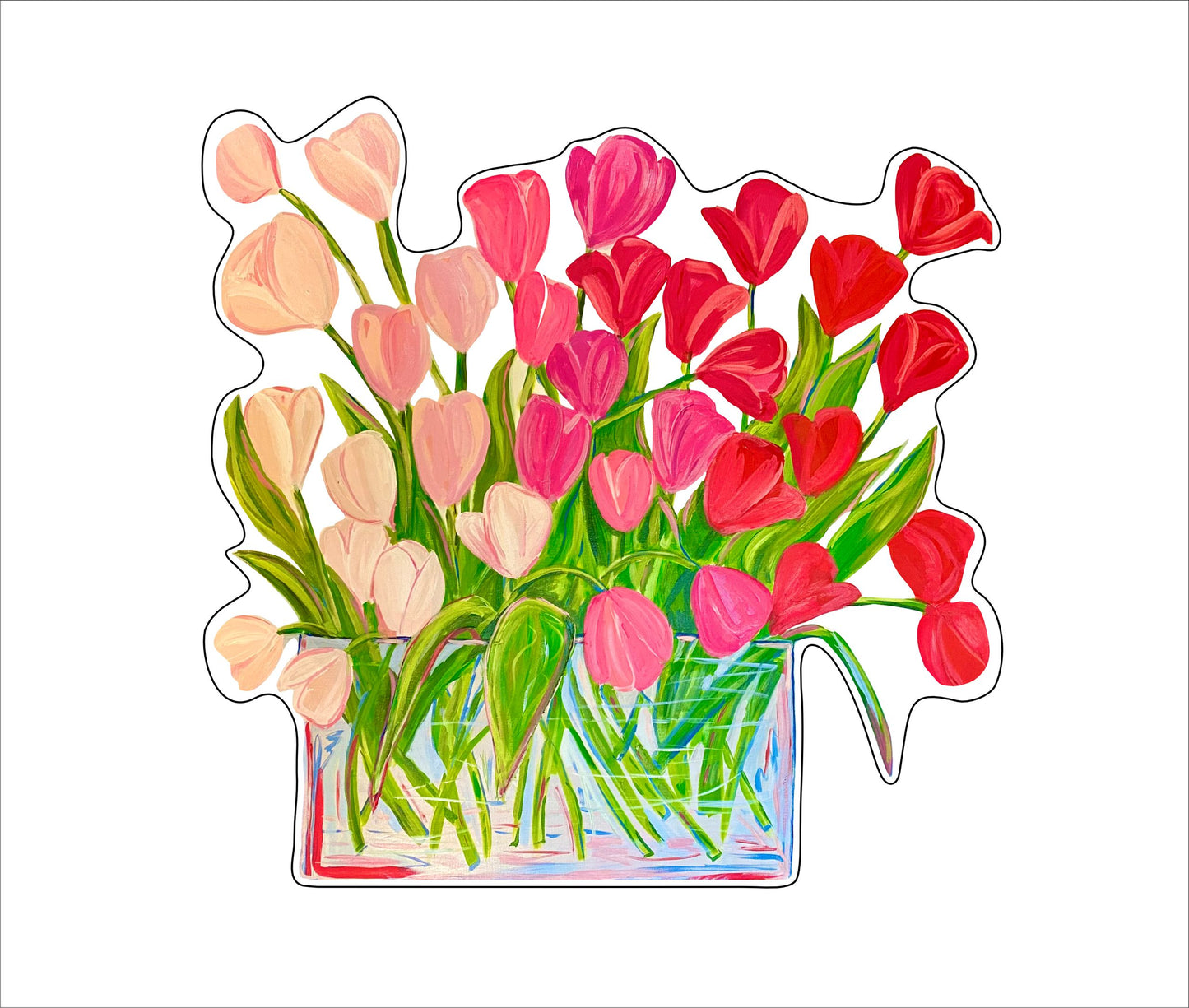 EFA-002 Floral Vase II | 0.75in. Acrylic |