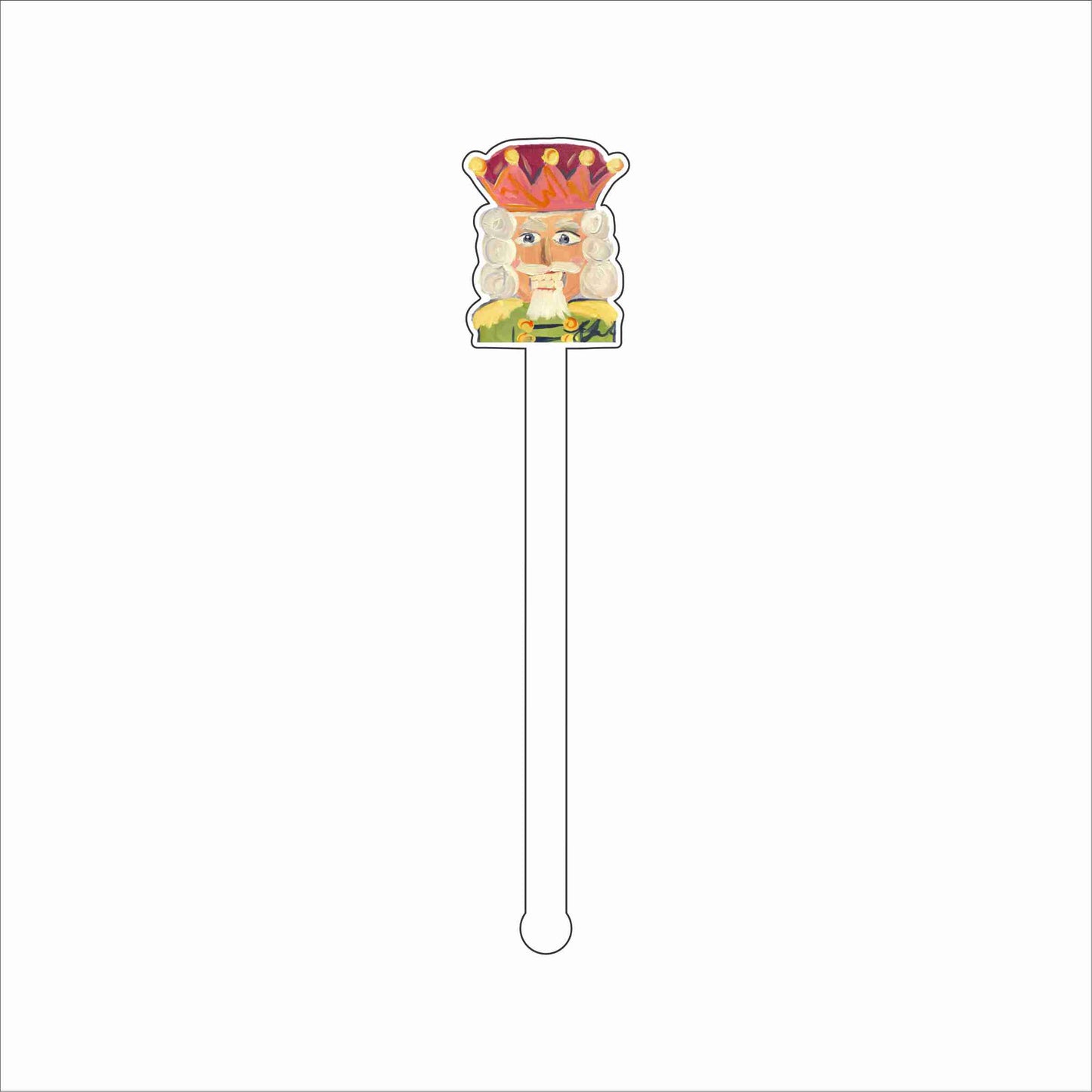 EFA-029 Crazy Cracker Drink Stirrer 1 | 0.125Acrylic Stirrer | Case of 25