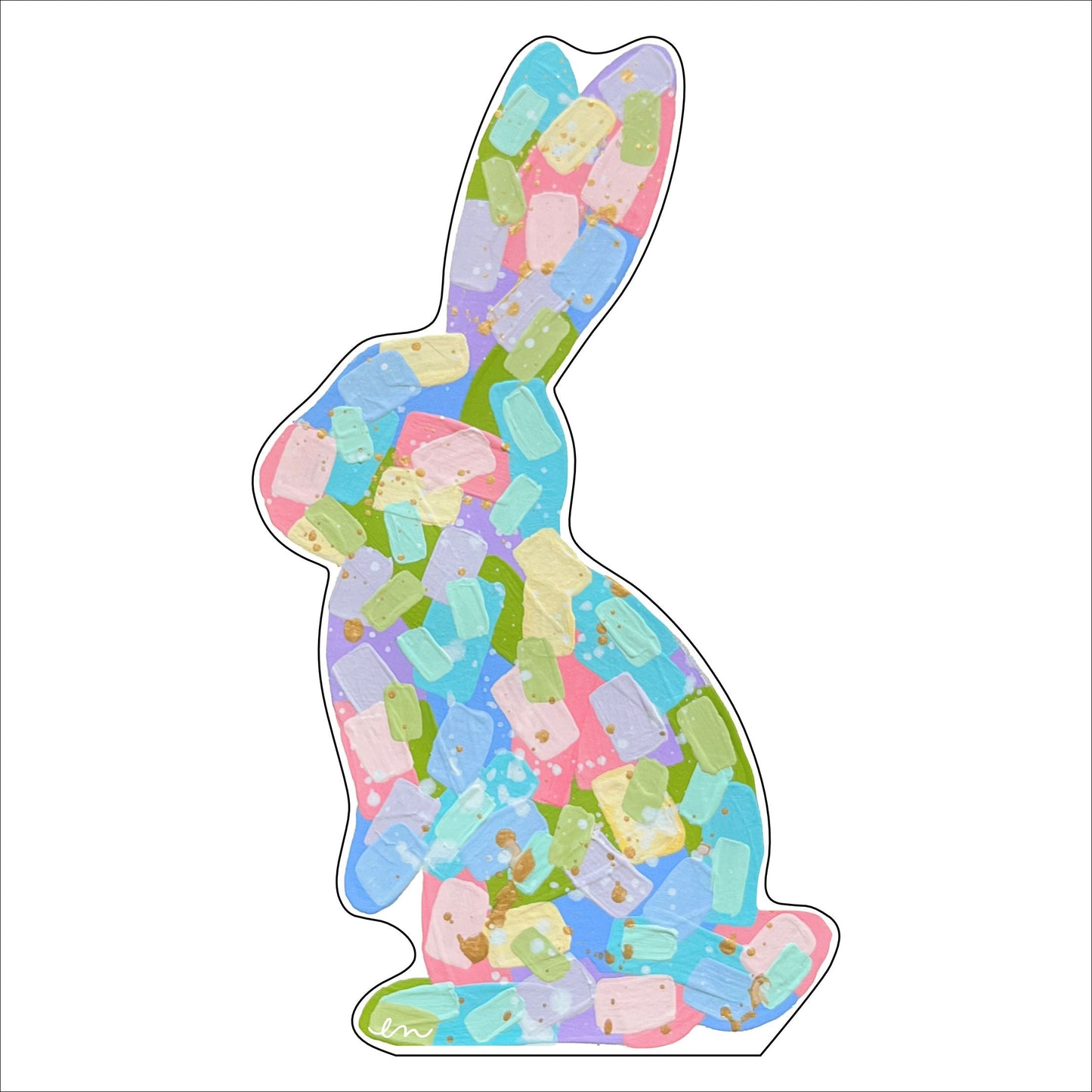 ENA-032 Bunny 1 | 0.75in. Acrylic |
