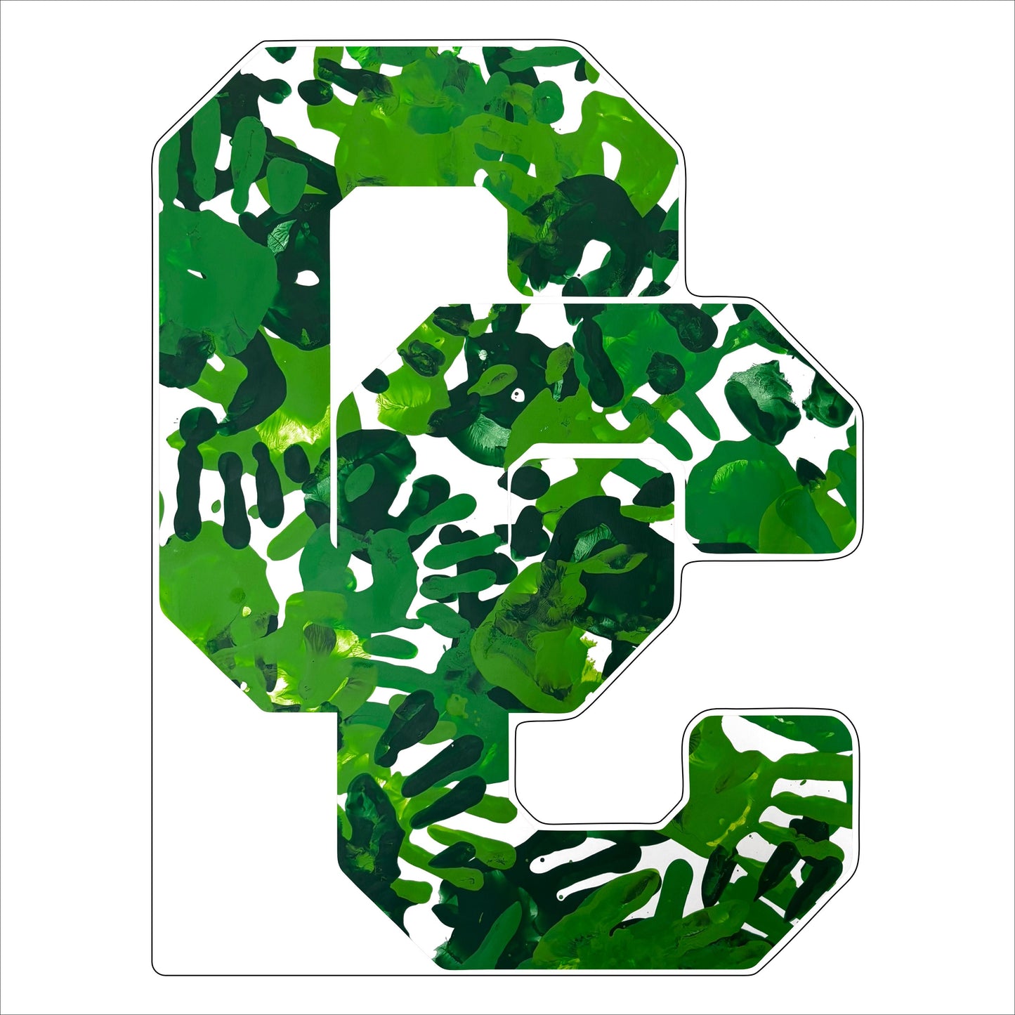 EPA-012 Handprint CC | 0.75in. Acrylic Cutout | Case (any 10+)
